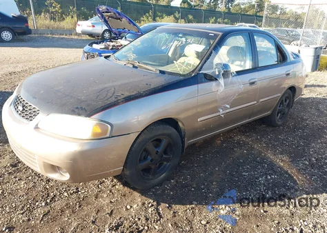 2001 Nissan Sentra Gxe z USA, uszkodzony, nr VIN 3N1CB51DX1L490525